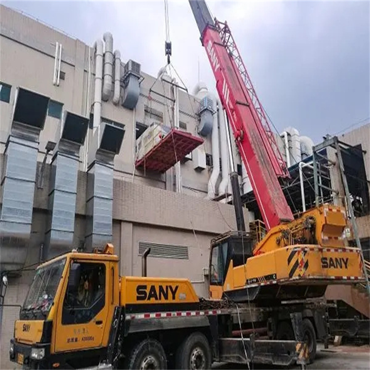 山海关租赁大型汽车吊，助力工程项目高效进行