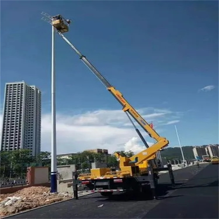 山海关维修路灯的曲臂升降车出租