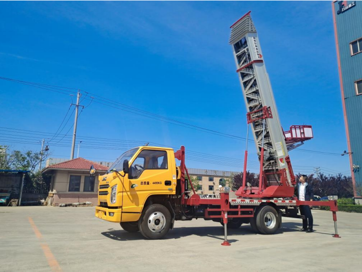 山海关常年租赁32米云梯车